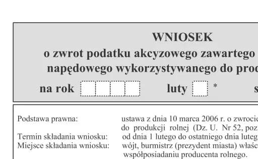 Jak wypełnić oświadczenie do wniosku o zwrot podatku akcyzowego bez błędów