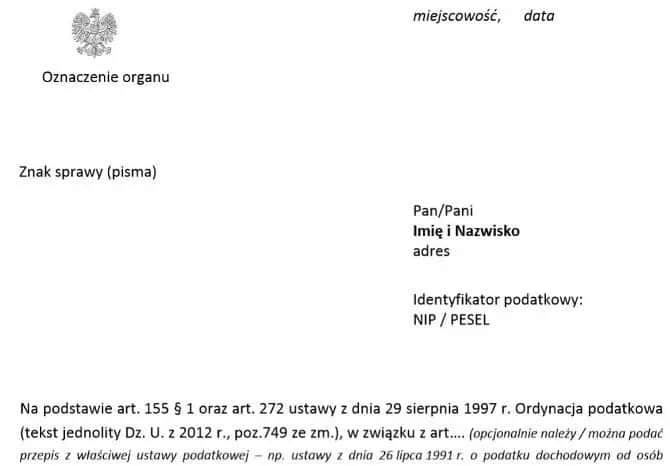 Jak napisać oświadczenie do urzędu skarbowego, by uniknąć problemów?
